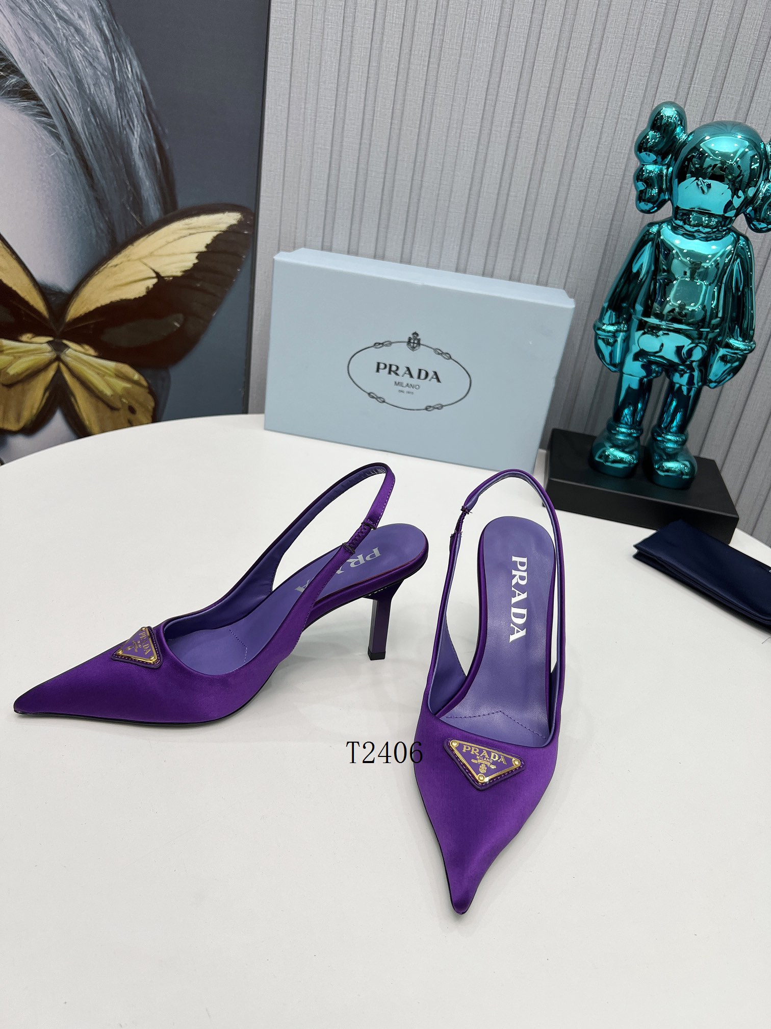 Prada sz35-39 8cm h0606