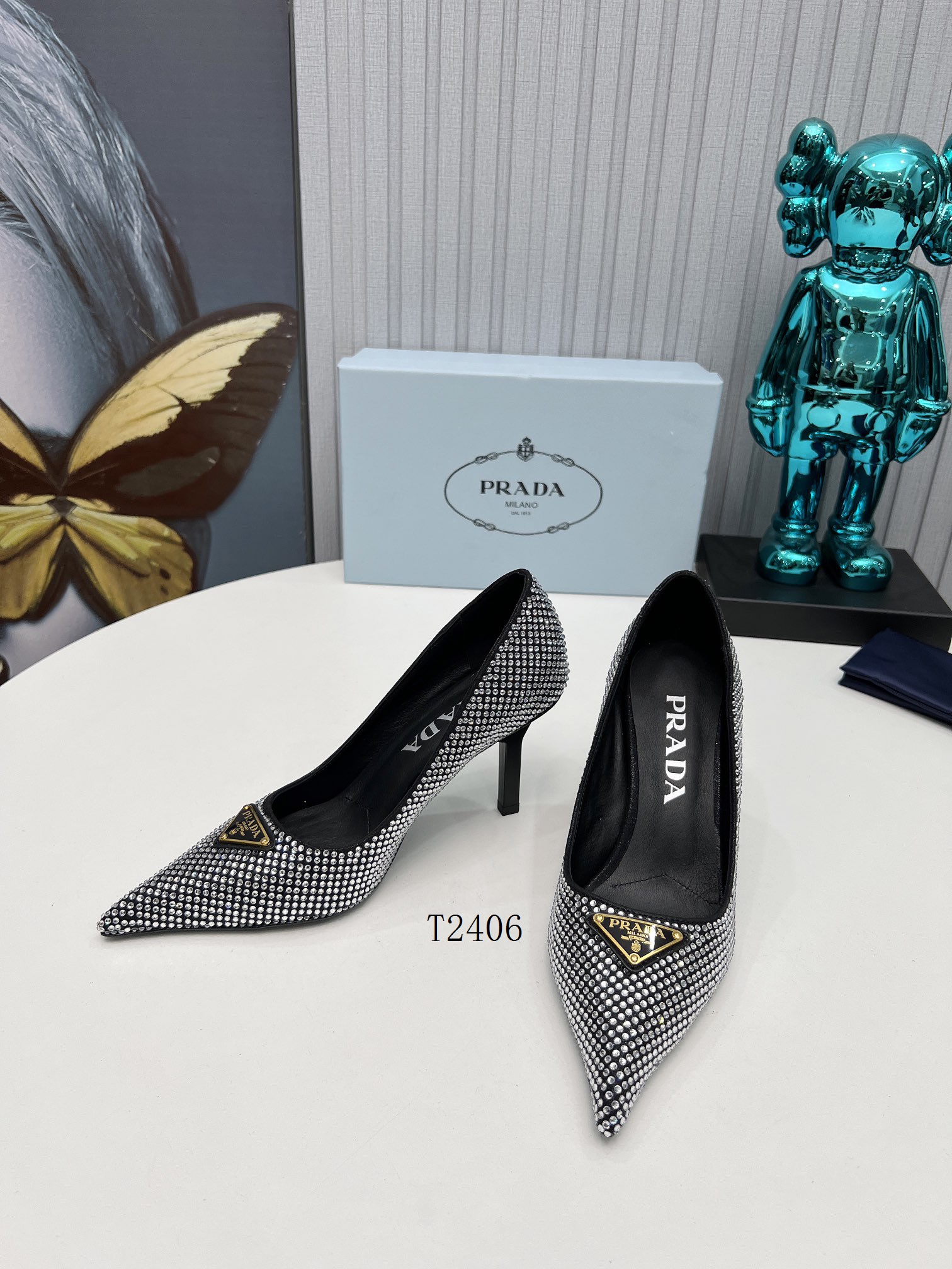 Prada sz35-39 8cm h0608