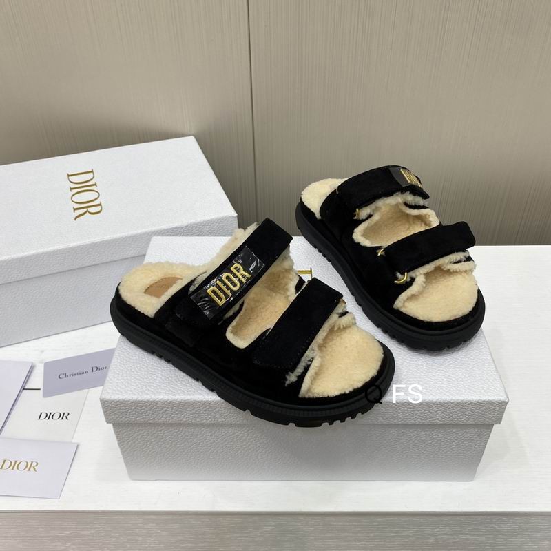 Dior Fur Saddles Ts