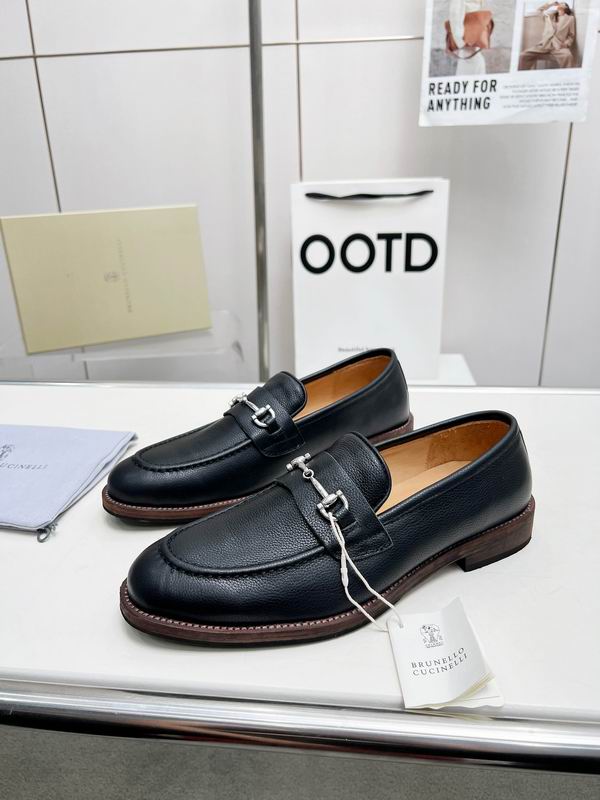 2025 Brunello Cucinelli Leather Shoes 0806