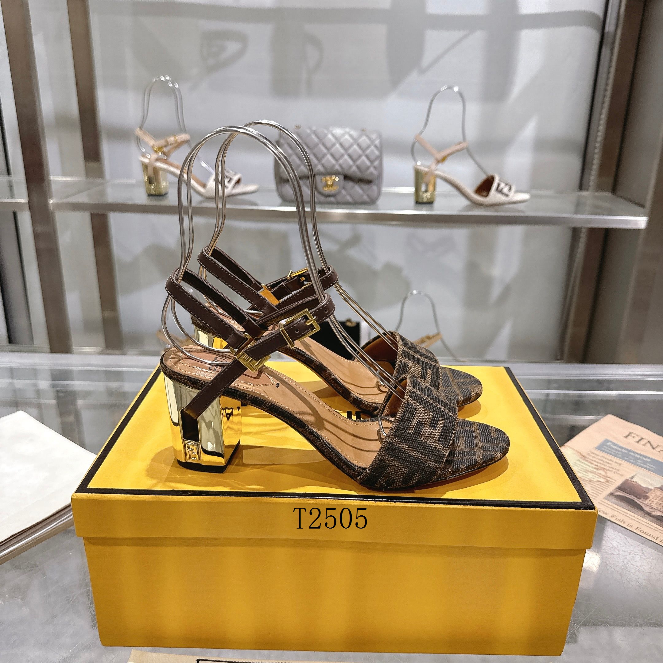 Fendi sz35-41 6.5cm h0502