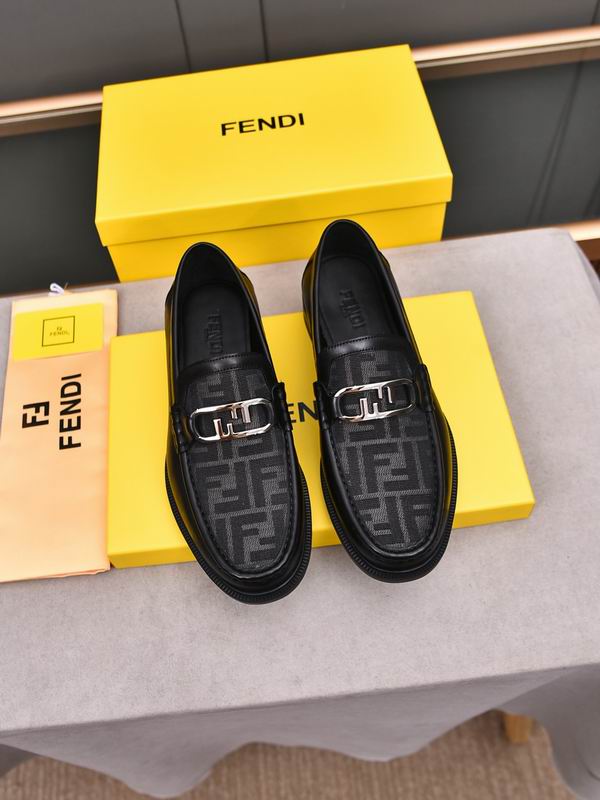 2026 Fendi leather shoes 0811