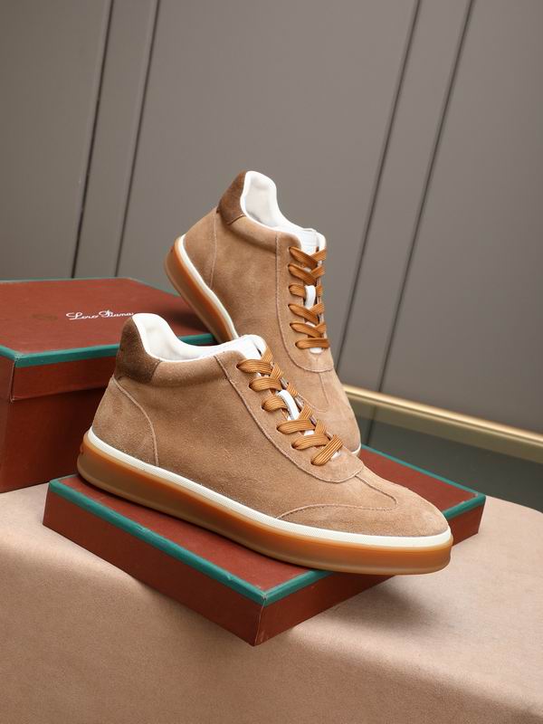2026 Loro Piana Male High Top Shoes 0615
