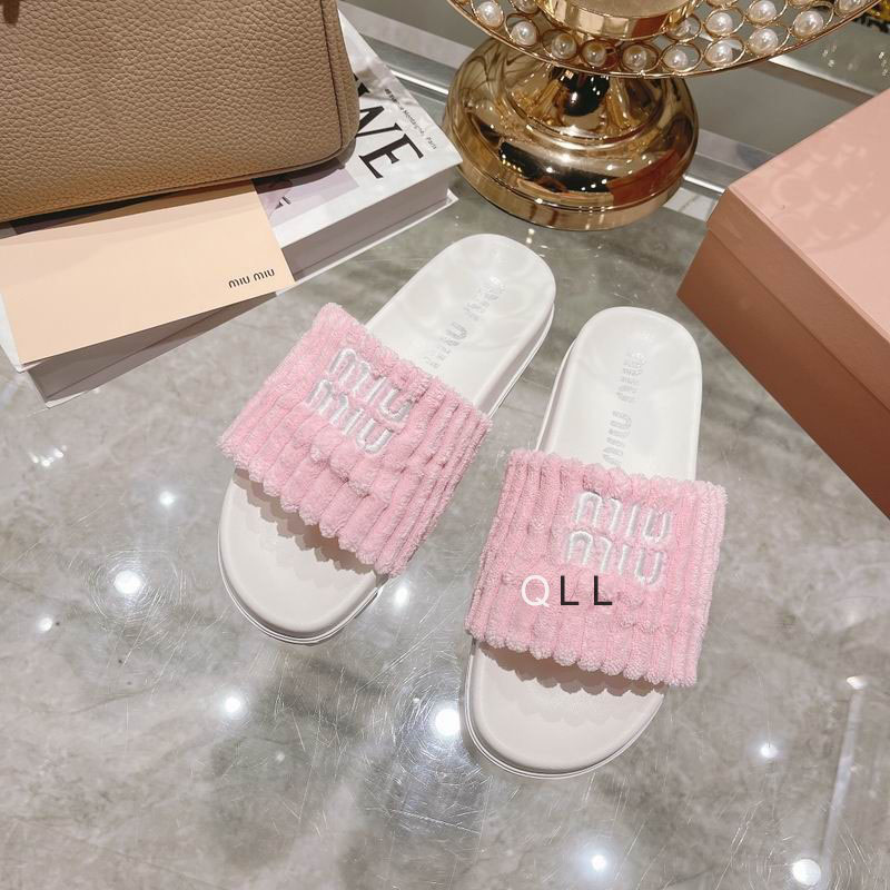 MiuMiu 女拖鞋