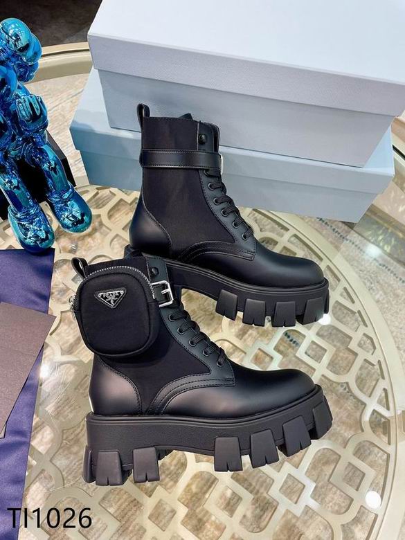 Prada Short Boots Women 0801
